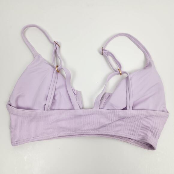L*Space Siren Bikini Top in Peony Purple Size Large - Picture 4 of 4